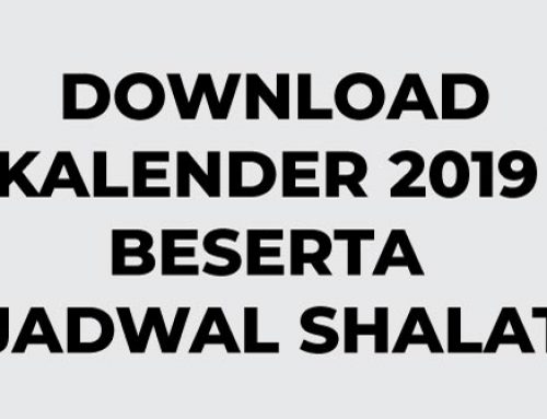 Download Kalender 2019, ada jadwal shalatnya juga